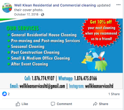 1630976898729 Las mejores ideas de anuncios de Facebook para empresas de servicios de limpieza