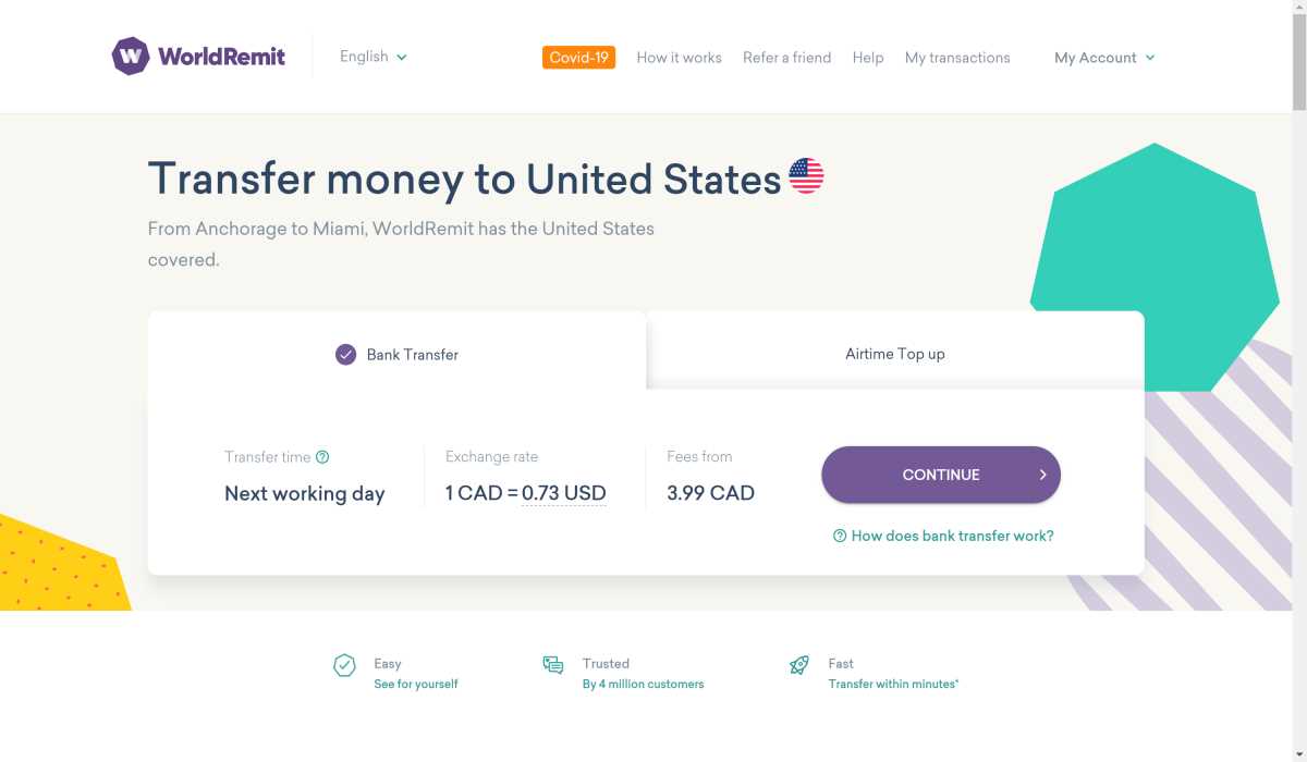Como enviar dinero a Mexico usando WorldRemit