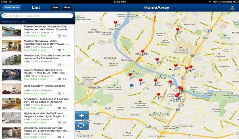 Una guía completa de la app de HomeAway para viajeros