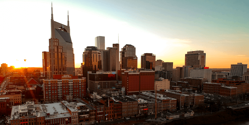 Horizonte de Nashville: las mejores ciudades para trabajos de economía gig en 2019