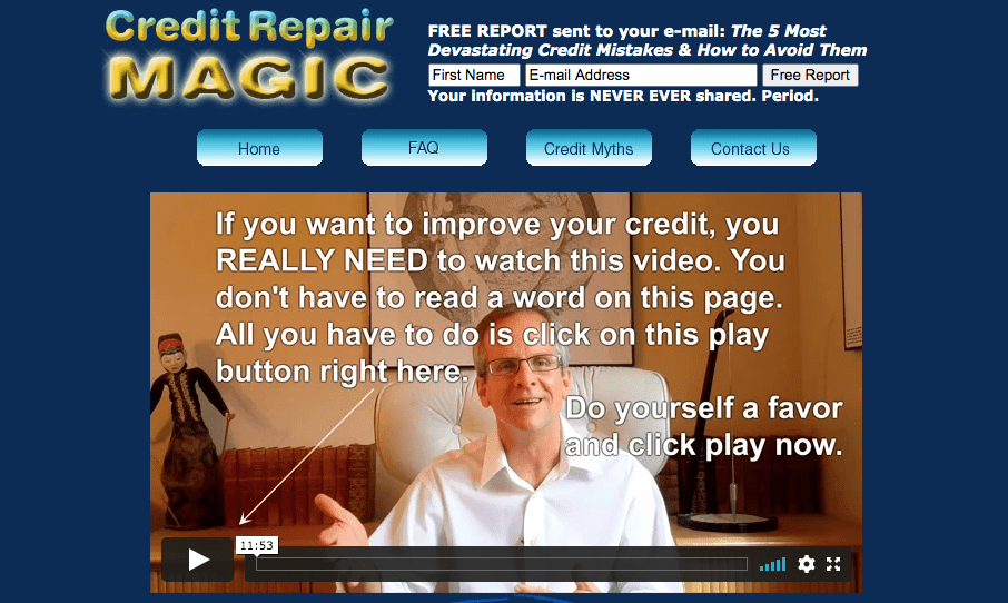 Software Magic de reparación de crédito