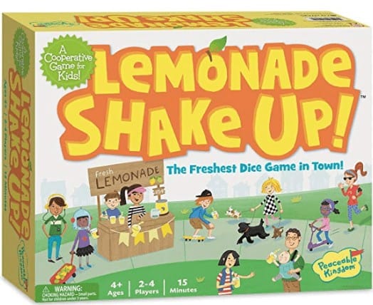 Lemonade Shake Up! ages 4+