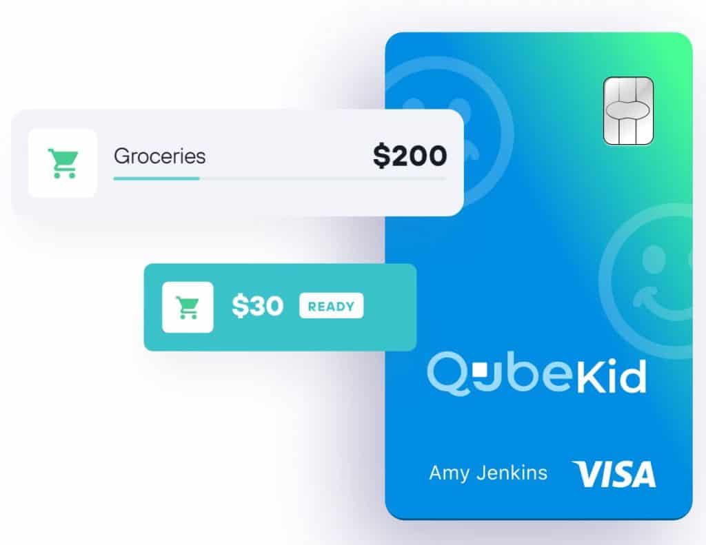 qubekid Revisión de la aplicación Qube Money - ¡Sobres de efectivo digitales!