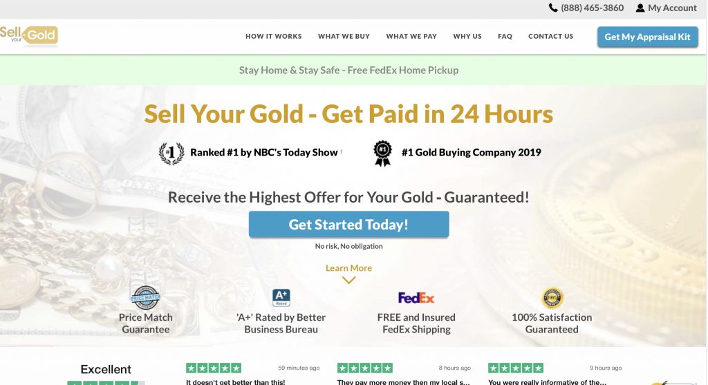 Vende tu sitio web de oro