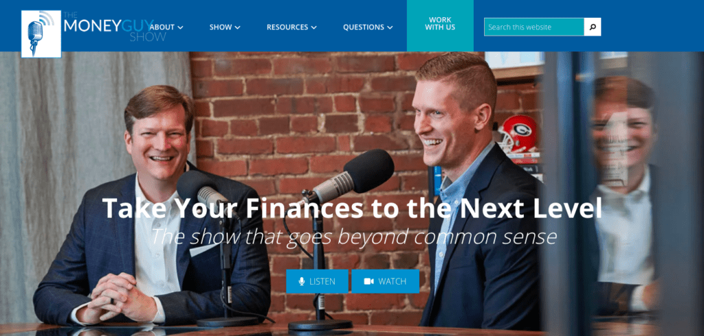 Los mejores podcasts de finanzas personales: The Money Guy Show