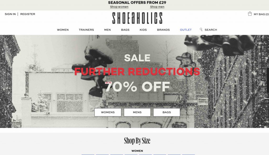Sitio web de Shoaholics