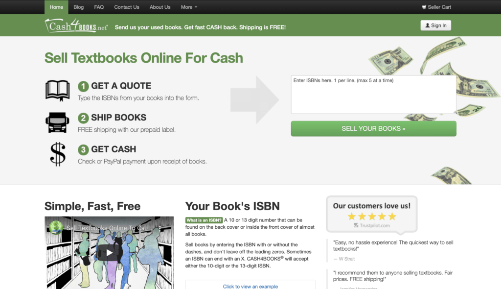 Cómo vender libros en línea-Cash4Books
