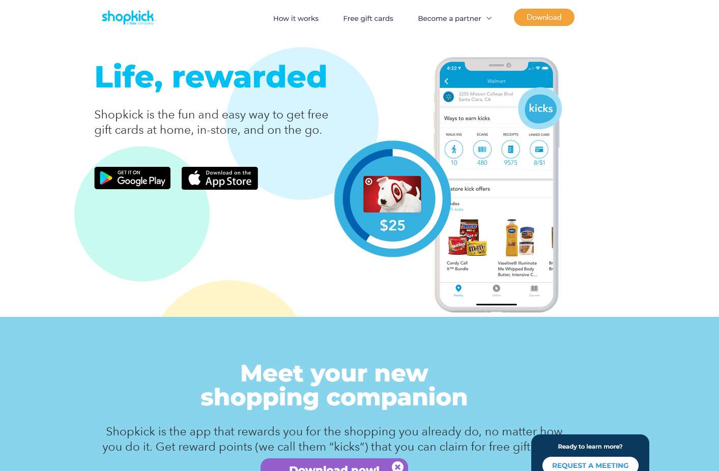 ShopKick aplicaciones que te pagan por comprar