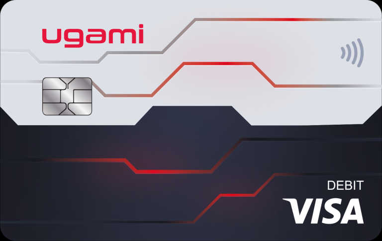 tarjeta de debito de Ugami 