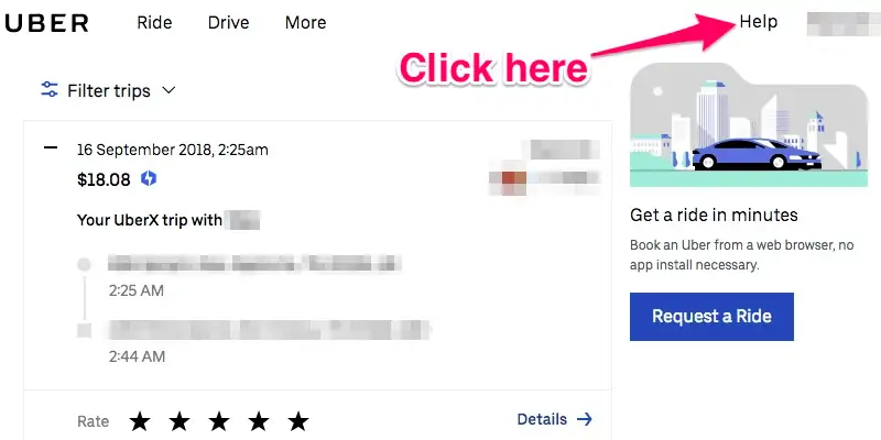 Cómo enviar un correo electrónico al servicio de atención al cliente de Uber - Ayuda