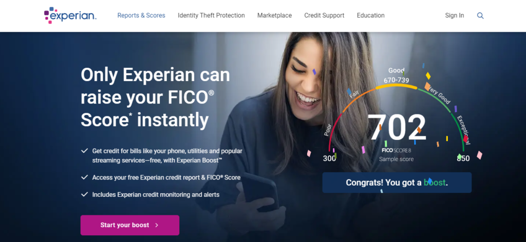 Las mejores aplicaciones para aumentar el crédito Experian Boost