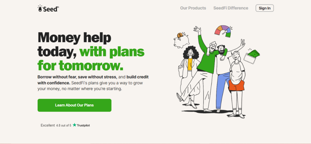 las mejores aplicaciones para mejorar el crédito seedfi