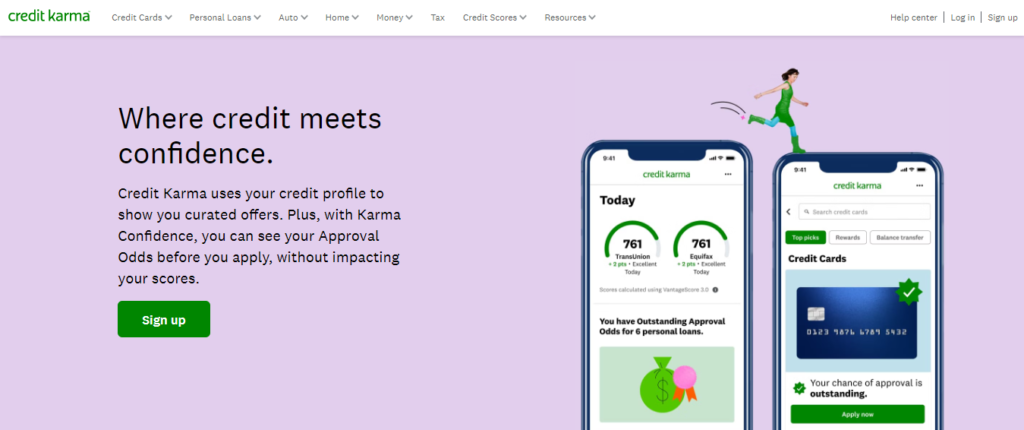 Las mejores aplicaciones para mejorar el crédito. Karma crediticio.