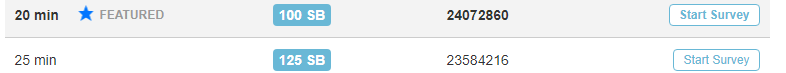 Encuestas de Swagbucks