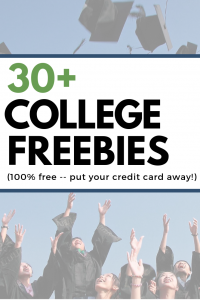 Imagen de cosas gratis para estudiantes universitarios