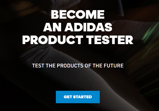 Adidas Product Testing Sign Up