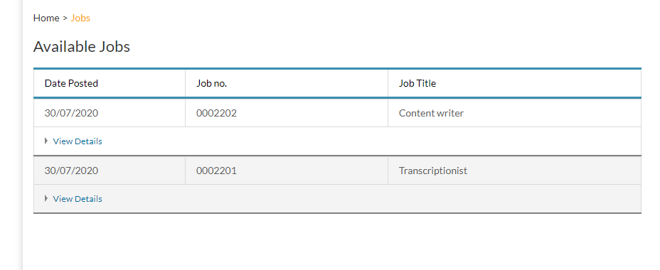 Capital Typing Opening