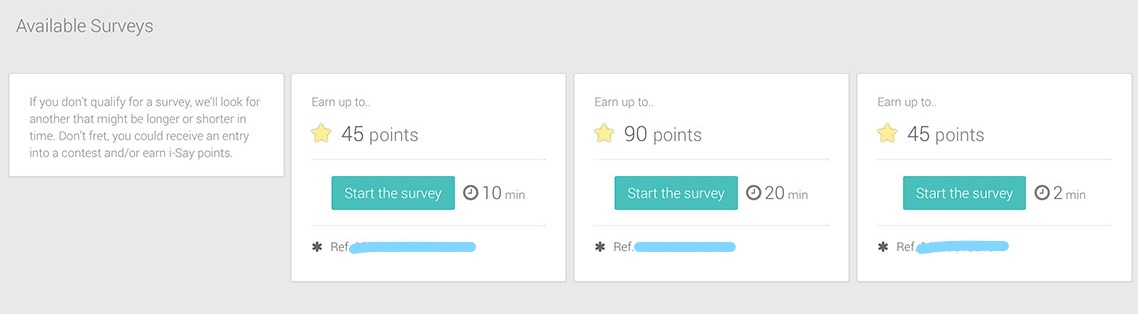 Panel de control de Ipsos i-Say